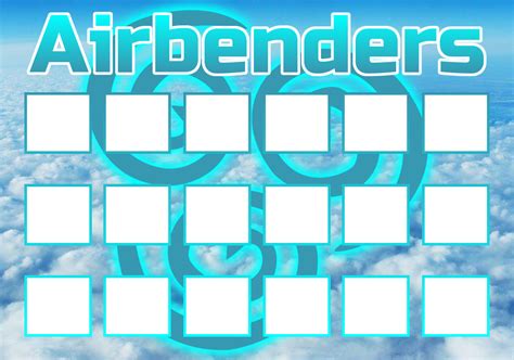 Airbenders Template By Scott910 On Deviantart