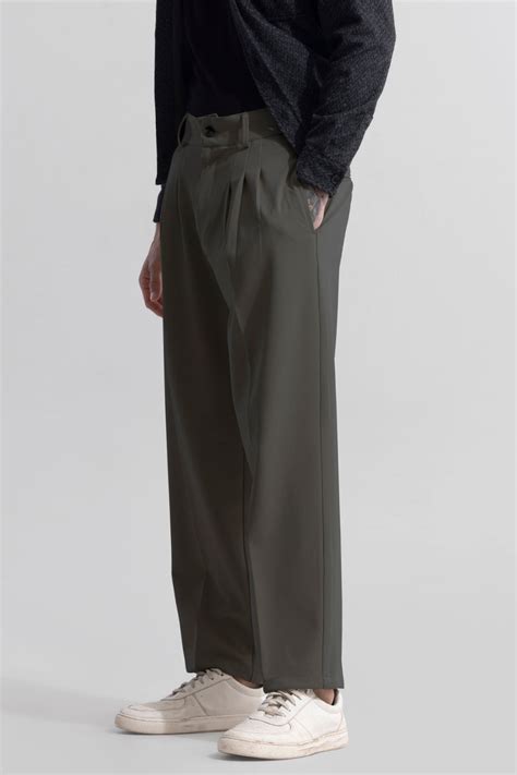 Buy Mens K Styled Grey Pant Online Snitch