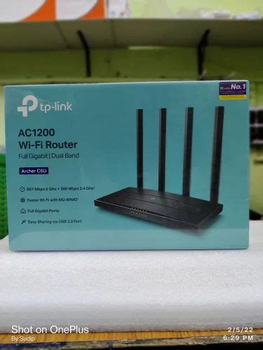 Dual Band TP Link Archer C6, 4 Ports, WPA - PSK at ₹ 2300/piece in ...