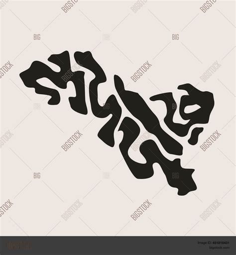 Ladakh Map Lettering Vector Photo Free Trial Bigstock