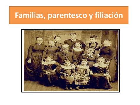 Calam O Antropologia Tema Familias Parentesco Y Filiaci N