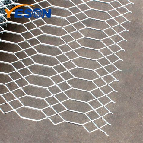 Heavy Duty Diamond Shape Steel Punching Metal Sheet Expanded Metal Mesh