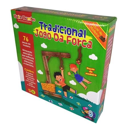 Jogo Da Forca Triplo - Jogo da Forca Tradicional em Madeira ? Divirta-se e Desenvolva ...