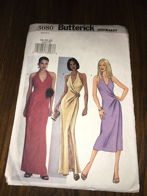 Evening Gown Sewing Patterns Mccall S Butterick And