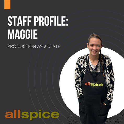 Staff Spotlight Maggie Allspice Culinarium