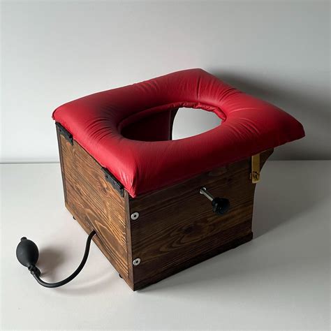 Smotherbox Queening Chair Red Seat Fetish Bondage Furniture Device