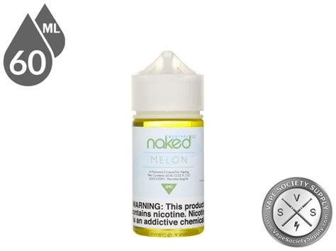 Melon Naked 100 Menthol E Liquids 60ml Vape Society