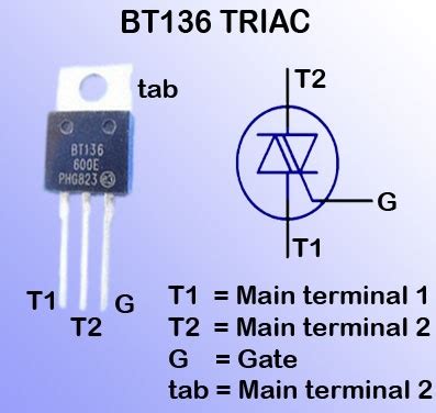 BT136 TRIAC DATASHEET PDF