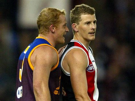 Best Afl Sledges Jonathan Brown On Michael Voss Shannon Byrnes News