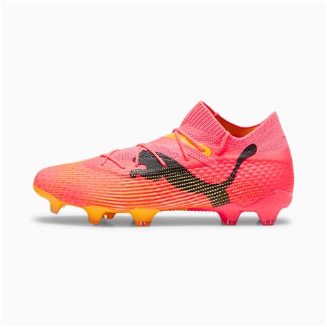 Future 7 Ultimate Fgag Mens Football Boots Sunset Glow Puma Black