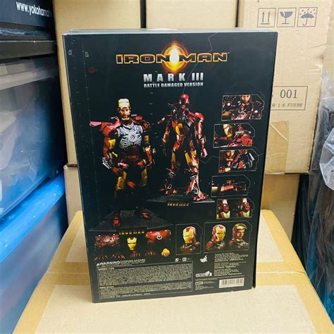 Hot Toys MMS110 Marvel Iron Man Mark III Battle Damaged Version Hottoys Ironman 鐵甲奇俠 戰損版 興趣及遊戲
