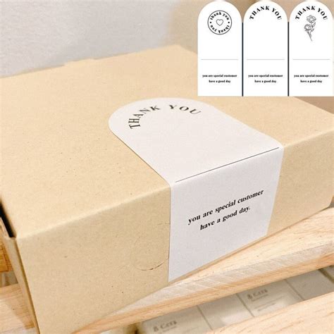 Best 12 Box Seal Label Template Editable Box Sticker Modern Packaging