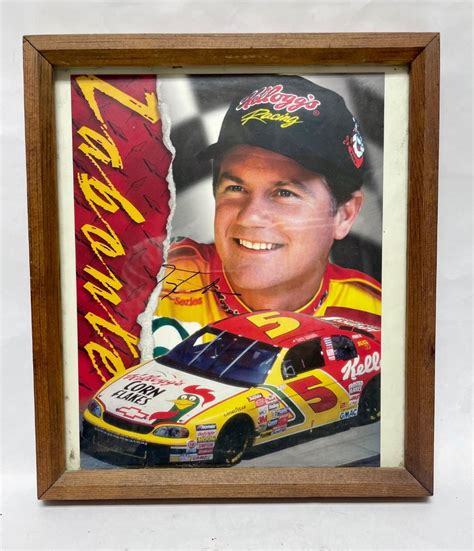 Terry Lebonte NASCAR Framed Photo | EstateSales.org