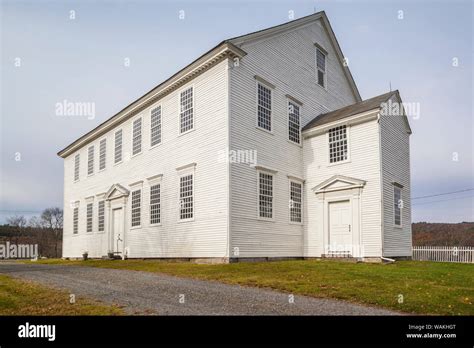 Usa Vermont Rockingham Rockingham Meeting House Early 19th Century