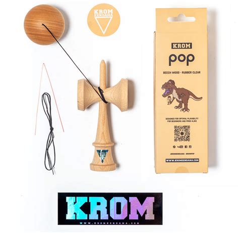 Krom Kendama Krom POP Rubber Naked H O Shop