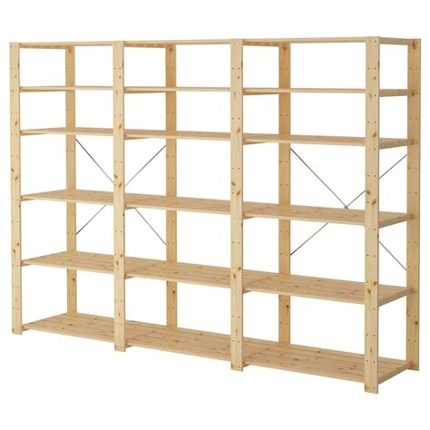 Стеллаж - IKEA HEJNE, 230х50х171 см, сосна, ХЕЙНЕ ИКЕА за 39557 рублей ...