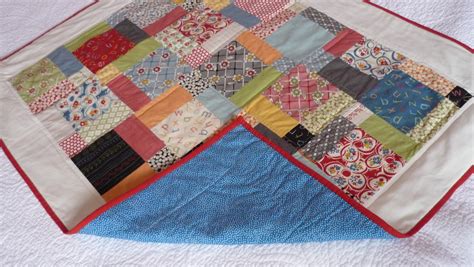 Mown Disappearing Nine Patch Baby Quilt