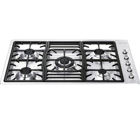 Buy SMEG Classic PGF95 4 Gas Hob Stainless Steel Free Delivery Currys