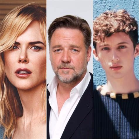 Nicole Kidman Russel Crowe E Troy Sivan S O Confirmados No Elenco De Filme Sobre Cura Gay