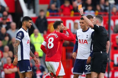 Bruno Fernandes Red Card Premier League Issue Verdict On Man Utd