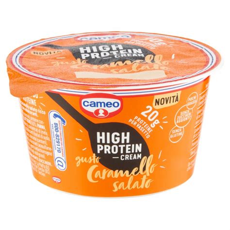 High Protein Cream Gusto Caramello Salato Cameo Kalorie Kj A