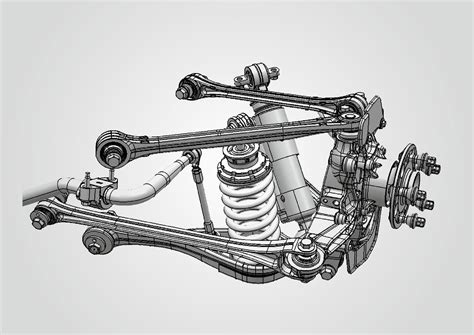 Toyota multilink suspension