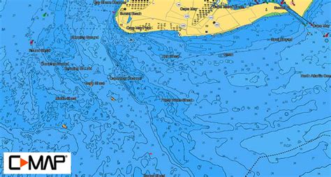 C Map Featured Hotspot The Cape May Rips On The Water