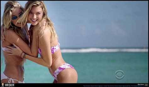 Naked Elsa Hosk In The Victoria S Secret Swim Special