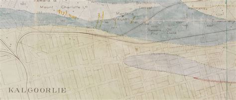 kalgoorlie gold maps historical gold maps