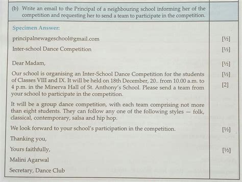 Sample Invitation Letter For Inter School Competition Onvacationswall