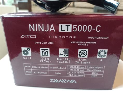 DAIWA NINJA LT 5000 C