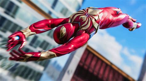 Marvel's Spider-Man PS4 - Iron Spider by mosheeno on DeviantArt