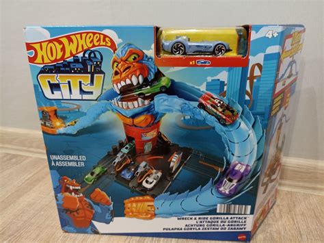 Hot Wheels Хот вілс Toy Car Track Set City Scorpion Gorilla 990 грн Машинки Житомир на Olx