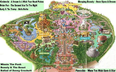 Disneyland Interactive Map - Anaheim, California