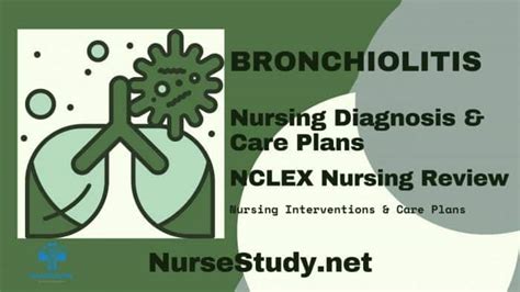 Bronchiolitis Nursing Diagnosis And Care Plan Nursestudynet