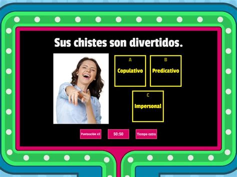 Tipos De Verbos Gameshow Quiz