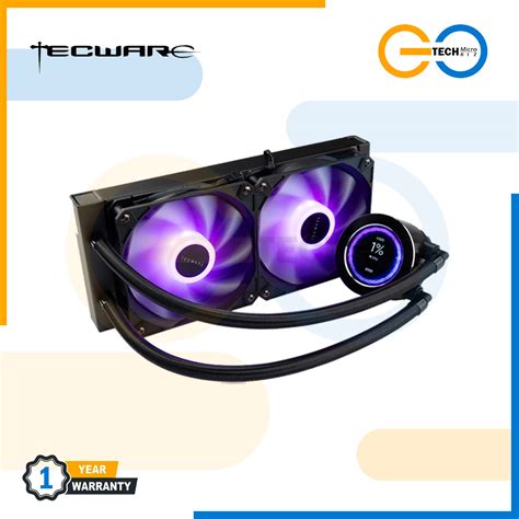 Tecware Eclipse Argb Lcd Liquid Cooler Aio Cpu Cooler Lazada Ph