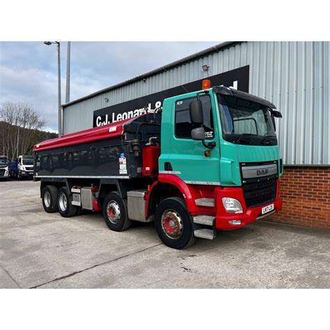 Daf Cf 400 8x4 Tipper 2017 Commercial Vehicles From Cj Leonard And Sons