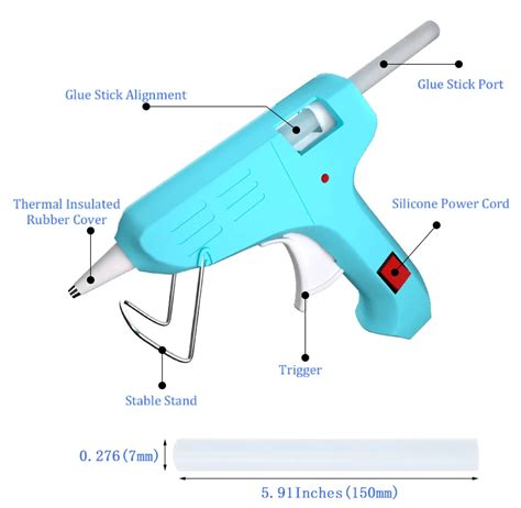 Mini W Melt Adhesive Craft Hot Glue Gun For Diy Alibaba
