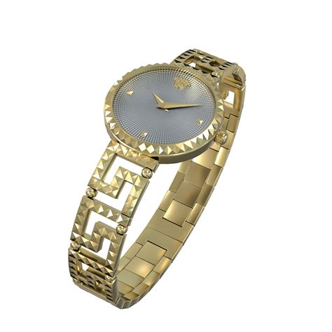 Versace Greca Goddess Watch 3d Model By 3dmonk
