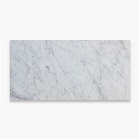 Carrara White Honed Marble – Calacatta Tile