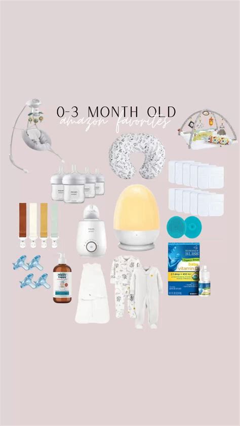 Month Old Amazon Favorites Newborn Must Haves Neutral Baby