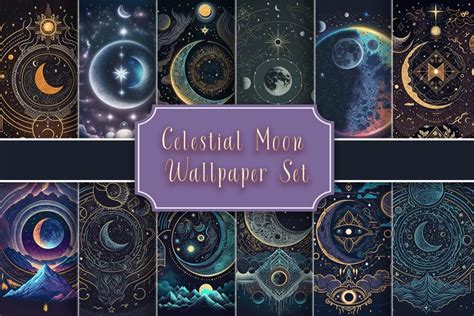 Celestial Moon Backgrounds (2324307)