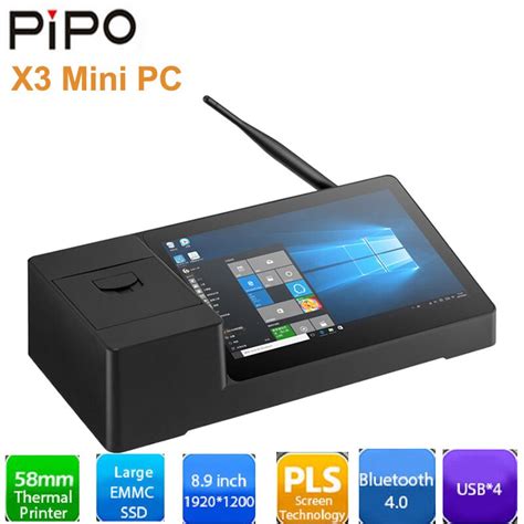 PIPO X3 Mini PC Intel Cherry Trail Z8350 Intel HD Graphics 400 2 GB RAM