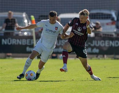 Florian Pick 1 FC Heidenheim 1846 17 And Jannik Hofmann 1 FC Nuernberg