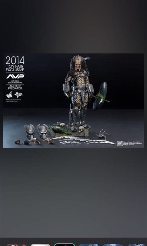Hottoys Hot Toys Alien vs Predator Ancient Predator MMS 興趣及遊戲