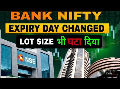 BANK NIFTY S Expiry Has Changed BANK NIFTY S Lot Size Has Changed