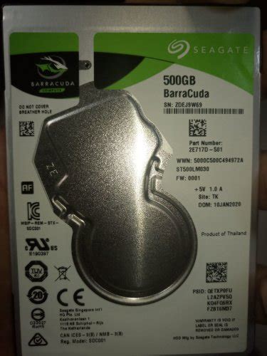 Seagate BarraCuda 2,5" (ST500LM030) купити в інтернет-магазині: ціни на ...