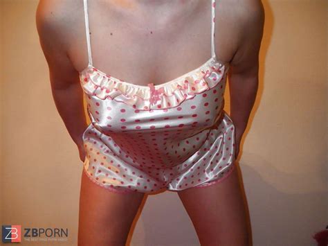 Fresh Satin Teddy Just Going To Sofa Nightie Slide Zb Porn