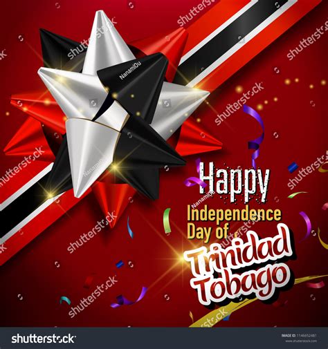 Trinidad And Tobago Patriotic Cards Images Stock Photos Vectors